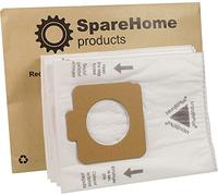 SpareHome® Lot de 10 sacs haute performance + 2 microfiltres compatibles avec aspirateurs Moulinex Compact et De Luxe
