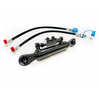 Sparepartsholland Barre supérieure hydraulique Cat.1-1 avec bloc de verrouillage 360-470 mm | Raccords 3/8", 250 bar, 2 flexibles inclus