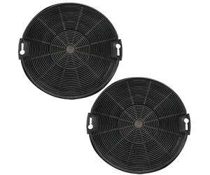 SPARES2GO 9197059543 Lot de 2 filtres à charbon pour hotte Beko