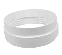 SPARES2GO Adaptateur de tuyau d'aération de hotte 150 mm avec anneau de sortie fileté