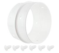SPARES2GO Bague d'adaptation universelle pour raccord double tuyau d'évacuation de sèche-linge