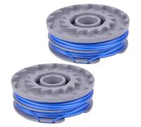 Spares2go Bobine et Ligne Compatible avec Mac Allister Débroussailleuse (Paquet de 2)