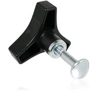 Spares2go Boulon de poignée de tondeuse à gazon compatible avec Honda Bar Pièce de rechange M8 Tête incurvée de 8 mm
