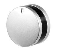 SPARES2GO Bouton de commande pour four Lamona LAM3200 LAM3207 LAM3300 LAM3404 LAM3404-1 (argent/noir)