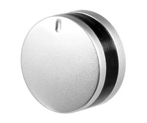 SPARES2GO Bouton de commande pour four Lamona LAM3200 LAM3207 LAM3300 LAM3404 LAM3404-1 (argent/noir)