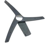 SPARES2GO Bras de pulvérisation inférieur pour lave-vaisselle Beko | Modèles compatibles : BDFN36560XC, BDIN16430, BDFN15430G, couleur : gris, buses conçues avec précision