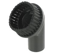 SPARES2GO Brosse à épousseter ronde compatible avec les aspirateurs Titan 15L, 20L, 30L, 40L (35 mm)