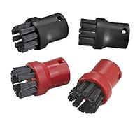 SPARES2GO Brosses à Poils pour Embouts D'outils à Main compatible avec Karcher Les Nettoyeurs Vapeur SC1.020 SC1020 K1105 K1201 K1405 (Lot de 4)
