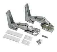 SPARES2GO Charnière de porte supérieure et inférieure intégrée pour réfrigérateur congélateur Whirlpool