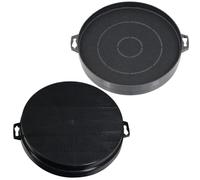 SPARES2GO CHF210 CHF210/1 Lot de 2 filtres à air charbon pour hotte aspirante SMEG