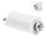 Spares2go Condensateur 8uF avec cosses enfichables pour sèche-linge Belling, CDA, Caple, Prima (4 cosses enfichables, 8 MFD)