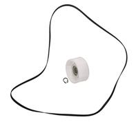 SPARES2GO Courroie + roue de tension pour sèche-linge Bosch (1992 H7, type Poly-vee)