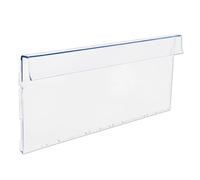 Spares2go Couvercle de poignée de tiroir avant pour panier inférieur pour congélateur Beko (405 mm x 210 mm)