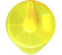 SPARES2GO Disque de nettoyage pour machine à café Bosch Tassimo Vivy 2 TAS12 TAS14 Jaune 17001490