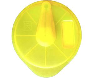 SPARES2GO Disque T de nettoyage jaune pour machine à café Bosch Tassimo Vivy 2 TAS12 TAS14