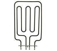SPARES2GO Élément chauffant pour grille supérieure compatible avec les fours-cuisinières Britania CLSSE97 D900, S19, SIE9 (1630 W et 870 W)