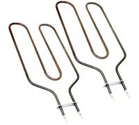 SPARES2GO Elément de Cuisson Supérieur compatible avec Rangemaster 110 90 55 Classic Toledo Pro Four Cuisinière (1150 W, Lot de 2)