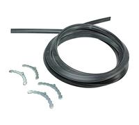 Spares2go en caoutchouc 4 faces Joint de porte pour Candy four/cuisinière (196 cm et clips de coin arrondi)