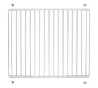 SPARES2GO Étagère de réfrigérateur compatible avec réfrigérateur/congélateur Hisense - Bras extensibles avec revêtement en plastique blanc (taille S, 360 mm - 560 mm x 320 mm)