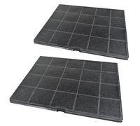 SPARES2GO Filtre à charbon pour Electrolux hotte aspirante EFL386A EFTF19X EFTF19W EFTF19K EFTD26W EFTD26K LFT429X LFT426X LFT426K LFT429W (Lot de 2 filtres)