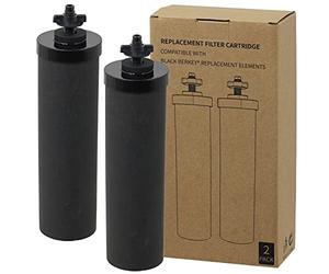 SPARES2GO Filtre à Eau compatible avec Berkey Système de Purification (2 Filtres à Cartouche)