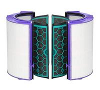 SPARES2GO Filtre HEPA 360° en Verre et Filtre à Charbon Actif pour Dyson Pure Cool DP04 HP04 HP07 HP09 TP04 fits Pure Cool Tower Fan