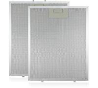 SPARES2GO Filtres en Maille Métallique pour Cooke & Lewis, pour B&Q et pour CATA Hotte Extracteur D'aération (320 x 260 mm, Lot de 2)