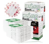 SPARES2GO Henry Hetty NVM-1CH HepaFlo Lot de 20 sacs à poussière pour aspirateurs Numatic James NVR200 NVR225 RSV200 604015 907075 et désodorisants