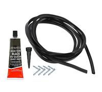 SPARES2GO Joint de porte 4 côtés 90º et colle d'étanchéité 2,4 m compatible avec COOKE & LEWIS Four Cuisinière