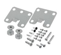 SPARES2GO Kit de fixation de porte intégré pour Beko D3422FW, D3422FW-42, compatible lave-vaisselle Prima LPR450