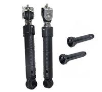SPARES2GO Kit de pieds de suspension pour amortisseur de chocs compatible avec machine à laver Whirlpool