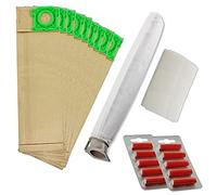 SPARES2GO Kit d'entretien pour Compatible avec Sebo série X aspirateur (Comprend 10 Sacs, 2 filtres et assainisseurs)