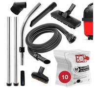 Spares2go Kit d'outils complet pour aspirateur Numatic Henry Hetty + 10 sacs à poussière en microfibre 2,5 m