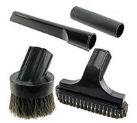 SPARES2GO Kit d'outils pour escaliers et crevasses avec mini-brosse compatible avec Titan Aspirateur (32mm)