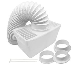 SPARES2GO Kit Universel de Conduit et de Tuyau d'évacuation pour sèche-Linge à évacuation