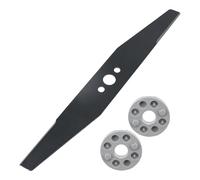 Spares2go Lame métal pour tondeuse Flymo Easi Glide 300 Micro Compact Hover Vac 280 HC300 MC300 (30 cm) + entretoises