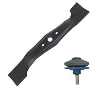 Spares2go Lame rotative compatible avec tondeuse Honda HRB535 HRB536 HRD535 HRG536 (53 cm) + Aiguiseur