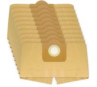 SPARES2GO Lot de 10 grands sacs de filtration à double paroi pour aspirateur compatible avec Karcher WD3 WD3P MV3 Wet & Dry