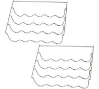 SPARES2GO Lot de 2 étagères pour porte-bouteilles de vin compatibles avec réfrigérateur SMEG (460 x 290 x 70 mm)