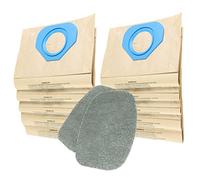 SPARES2GO Lot de 2 filtres + 10 sacs pour aspirateur NILFISK G90 Allergie Vac GD90C GS90A GM90A GM92