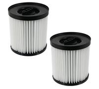 SPARES2GO Lot de 2 filtres à cartouche pour aspirateur Parkside PWD12 PWS20 PWD25 PWD30 PNTS1400 12L 20L 25L 30L