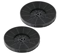 Spares2go Lot de 2 filtres à charbon compatibles avec hotte CDA EIN60 ECHK90 ECPK90 CHA15 (175 mm)