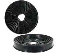 SPARES2GO Lot de 2 filtres à charbon pour hotte aspirante Beko