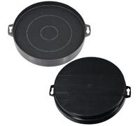 SPARES2GO Lot de 2 filtres à charbon pour hotte aspirante Compatible B&Q Cata Designair Cooke et Lewis Cooker