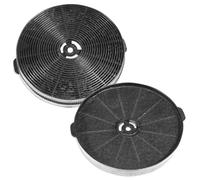 SPARES2GO Lot de 2 filtres à charbon pour hotte aspirante Econolux TMFILT4 (170 mm x 25 mm)