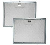 SPARES2GO Lot de 2 filtres à graisse en maille métallique compatibles avec les hottes Faber INSM24GR 110.0154.587 INCA SMART (235 mm x 189 mm)