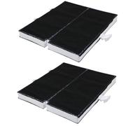 SPARES2GO Lot de 2 filtres charbon pour hotte Neff D9610 D96S2 D9910