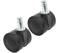 Spares2go Lot de 2 roulettes avant doubles compatibles avec aspirateurs Numatic Henry HVR200 HHR200 HRV200 HVX200 (40 mm, lot de 2)