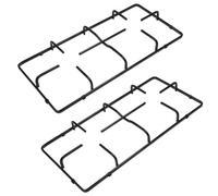 SPARES2GO Lot de 2 supports de poêle pour cuisinière à gaz Cookworks AG60GNSS AG60GNW (460 mm x 215 mm)