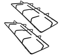 SPARES2GO Lot de 2 supports de poêle pour grille de cuisson à gaz Grundig GHI6420GI - 475 mm x 233 mm